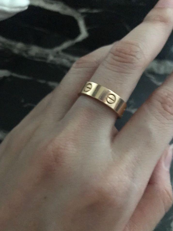 cartier love ring 2nd hand