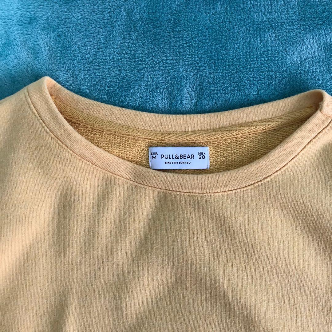 Pull and bear yellow jumper top