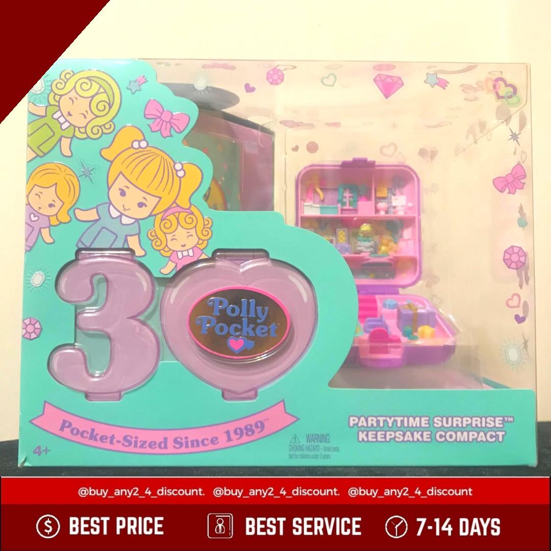 Polly pocket 30th anniversary party time surprise new arrivals