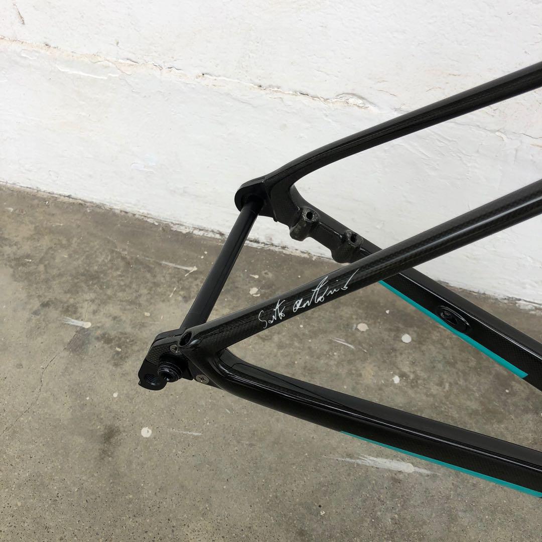 Sarto Seta Carbon Frameset XS 44cm by 50cm, Sports Equipment, Bicycles