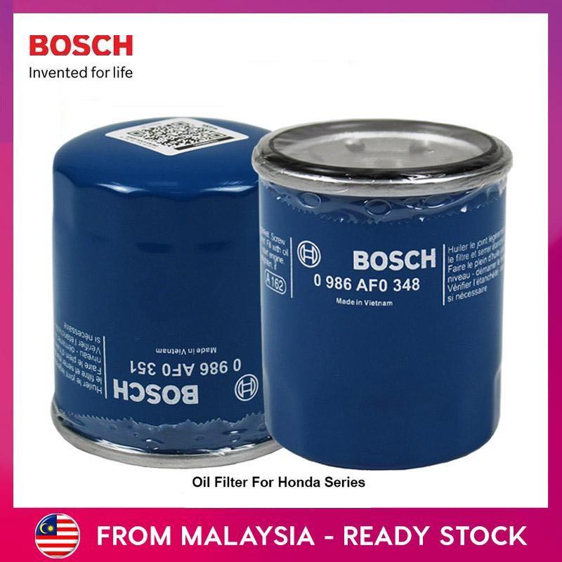 SC98 Bosch Oil Filter Honda City Civic Accord CRV Rd1 Rd2 Rd3 Cr-v S10 ...