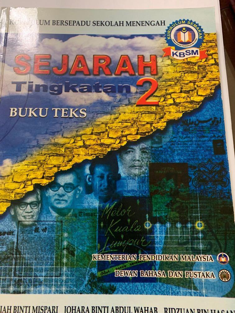 Sejarah Textbook Tingkatan 2 Textbooks On Carousell
