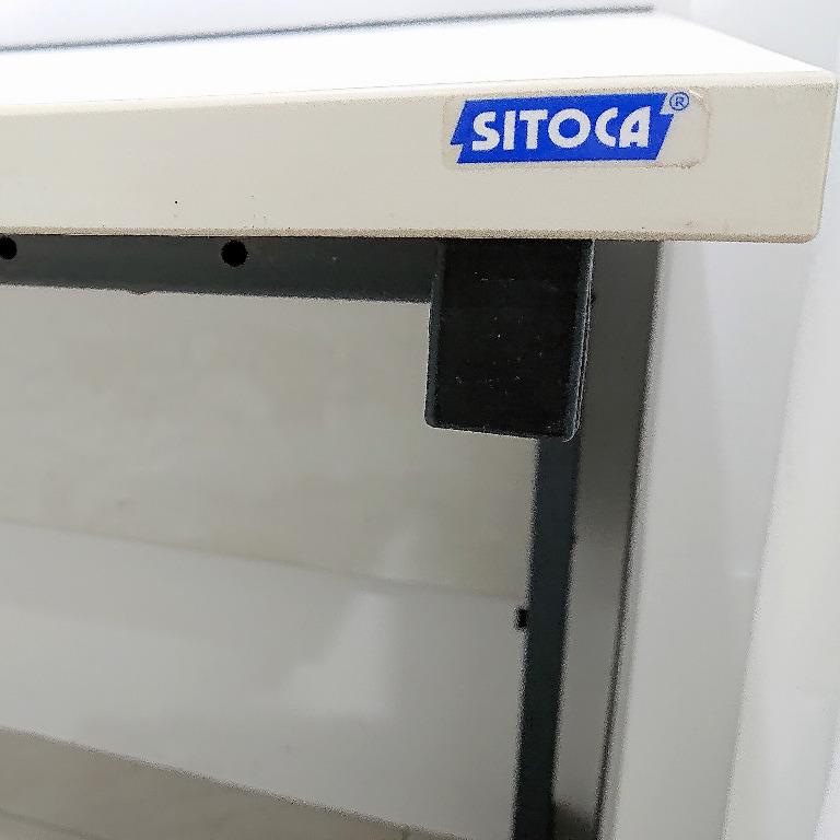 Sitoca computer workstation desk/study table with cable tray, Furniture ...