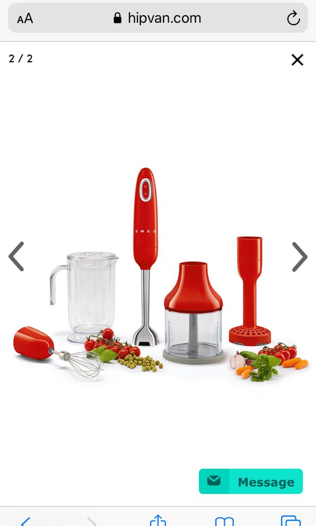 SMEG hand blender, TV & Home Appliances, Kitchen Appliances, Hand