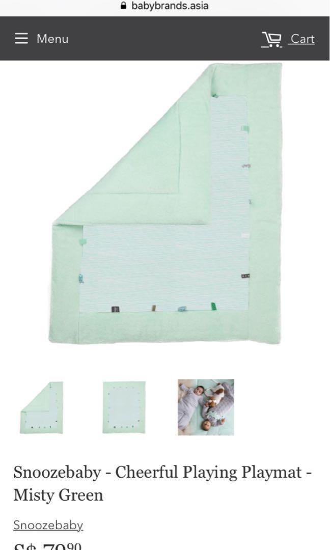 Snoozebaby playmat 2024