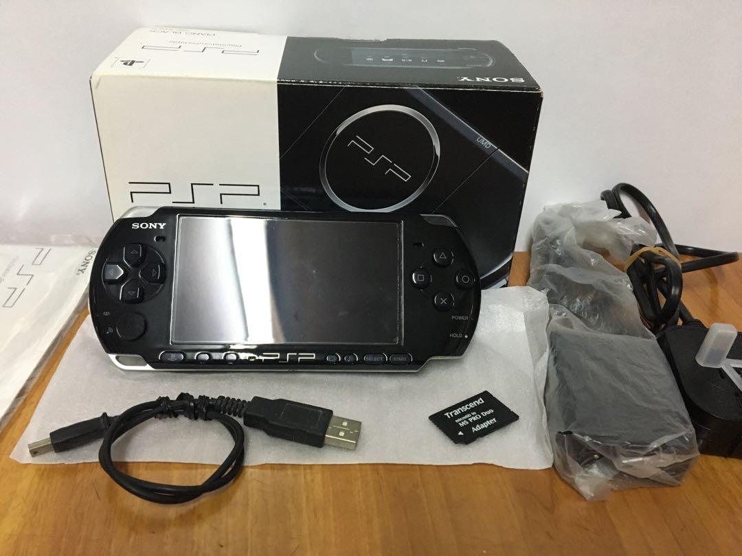 Sony PSP 3000 psp3000 黑色, 電子遊戲, 電子遊戲機, PlayStation