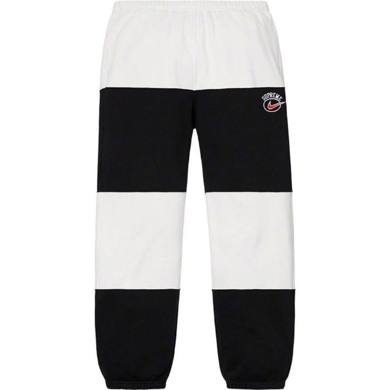 Supreme x Nike stripe sweatpants
