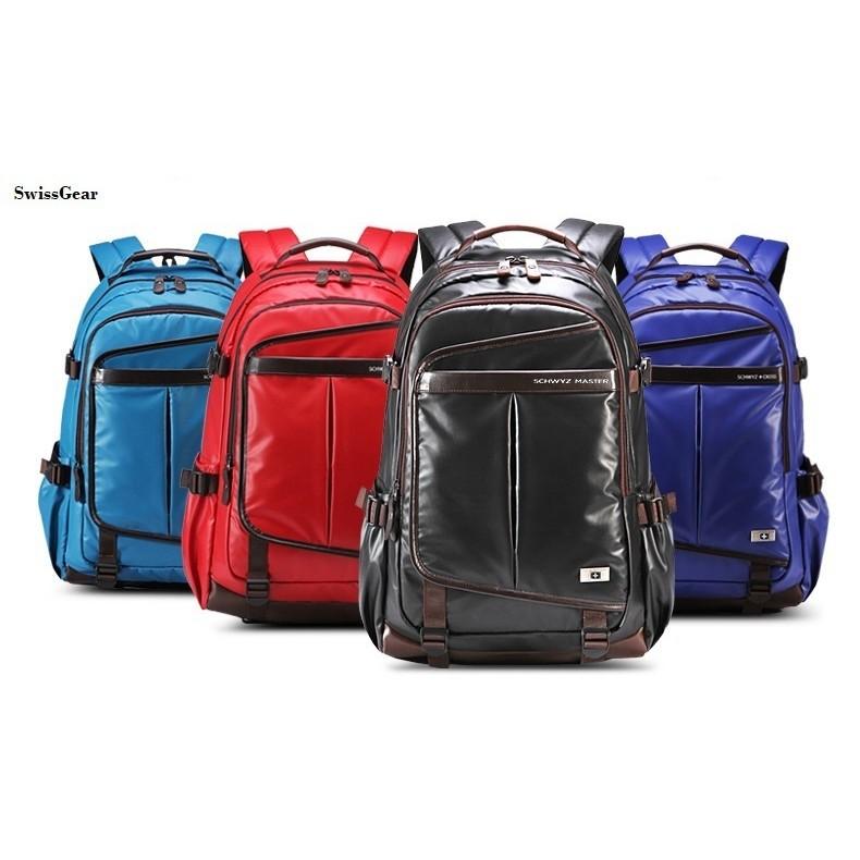 SwissGear Schwyz Master Waterproof Laptop Backpack leather Large 16