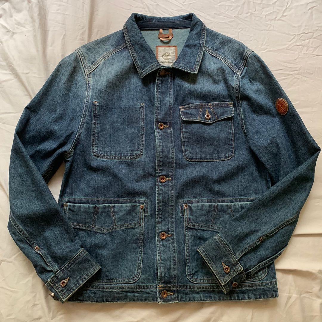 Timberland on sale trucker jacket