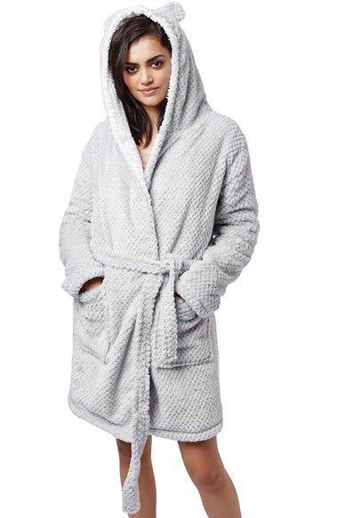 Topshop grey 2024 dressing gown