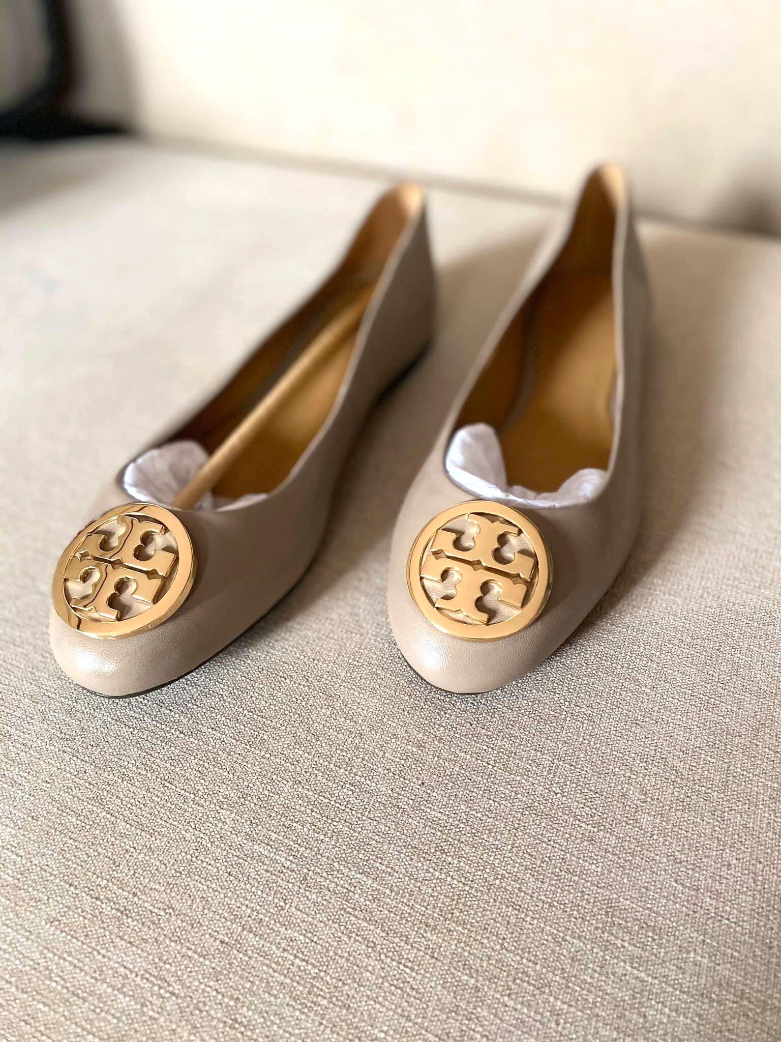 Tory Burch Ballet Flats Close Shoes Flats Size 7 from USA ??, Women's  Fashion, Footwear, Flats & Sandals on Carousell