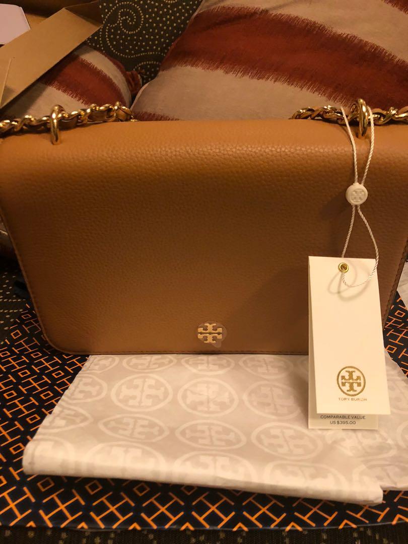 Tory Burch carter cardamom shoulder bag, Luxury, Bags & Wallets on Carousell