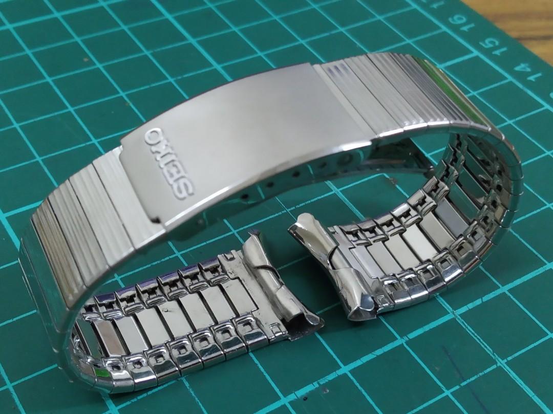 Vintage Seiko bracelet original 18mm Men s Fashion Watches
