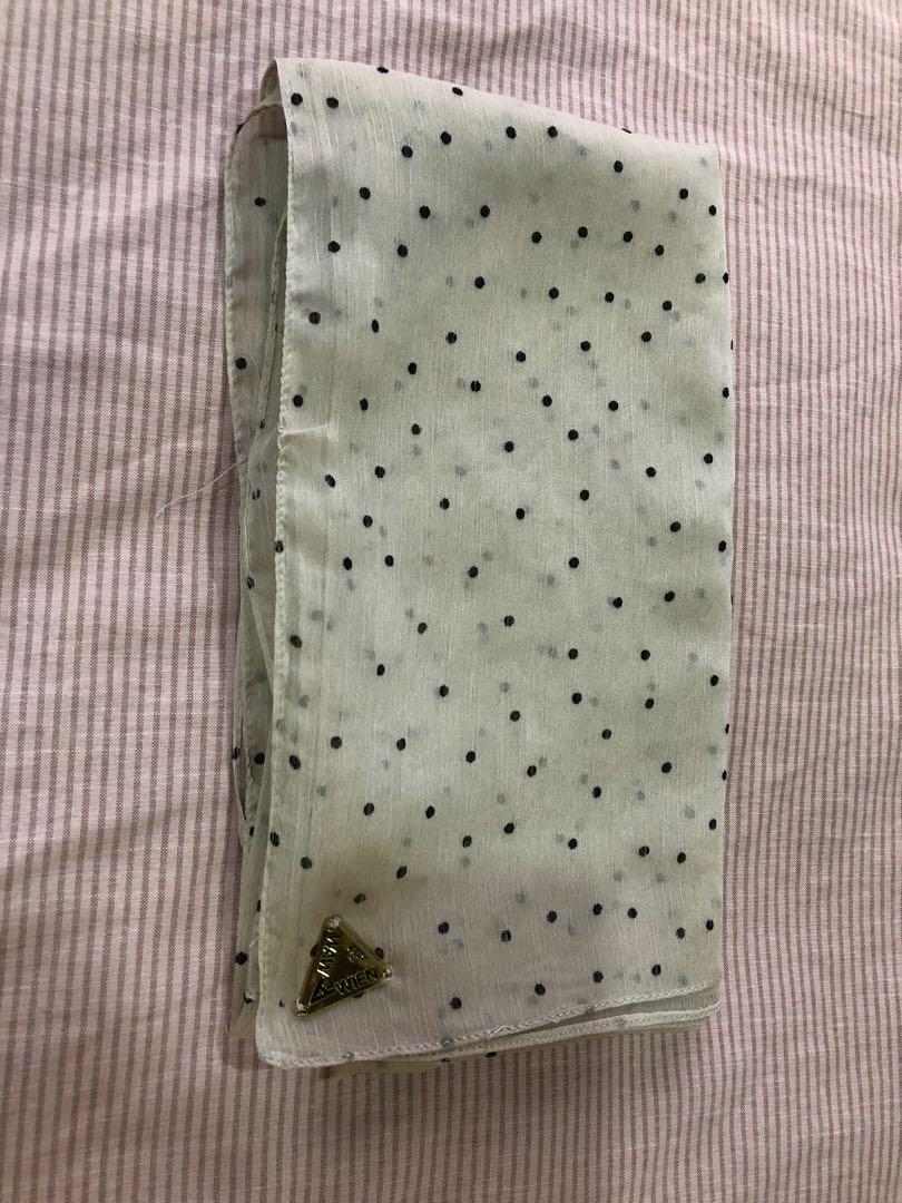 Wawawien Polka Retro In Sandy Muslimah Fashion Scarves On Carousell