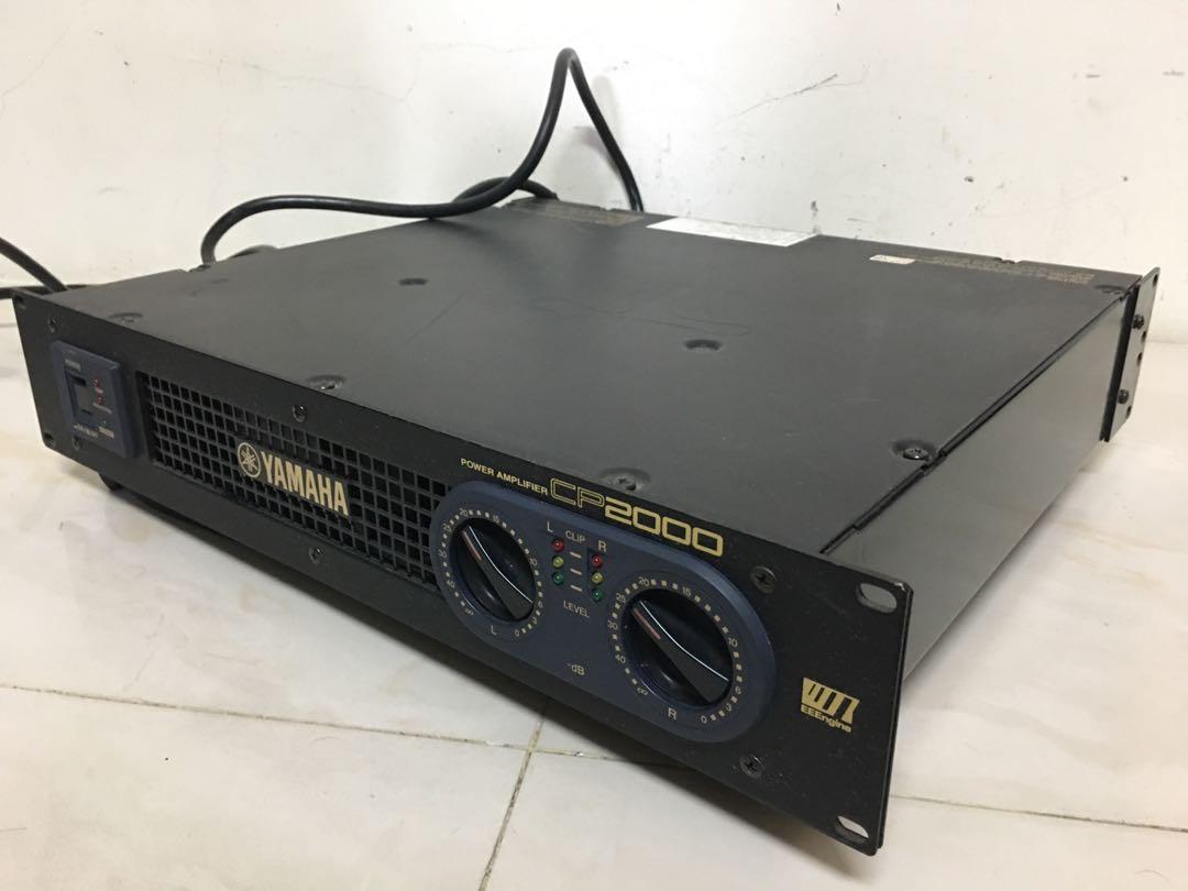 Yamaha power amplifier cp 2000 山葉後級擴大機1300瓦 1300W, 耳機及錄音音訊設備, Soundbar