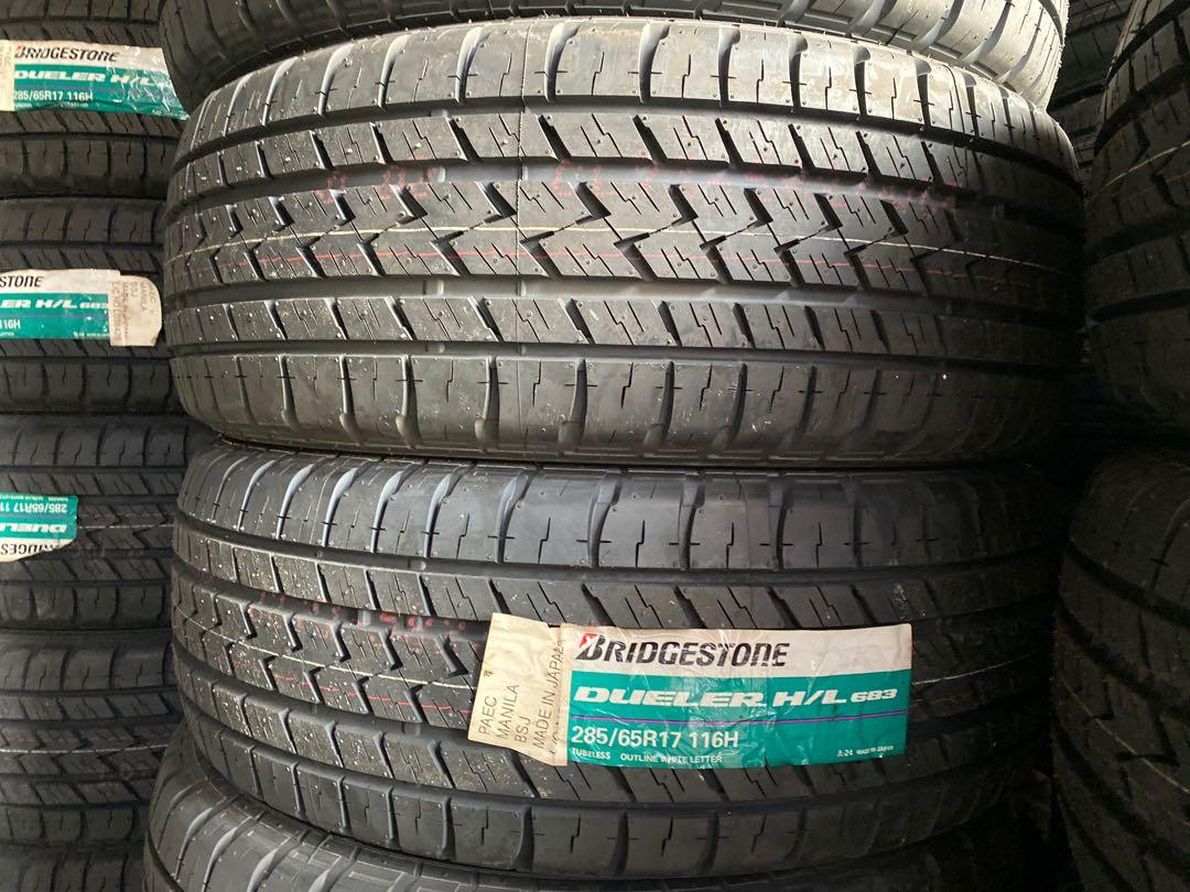 17" Yusta R48 Magwheels 6Holes pcd 139 with 28565r17 Bridgestone and