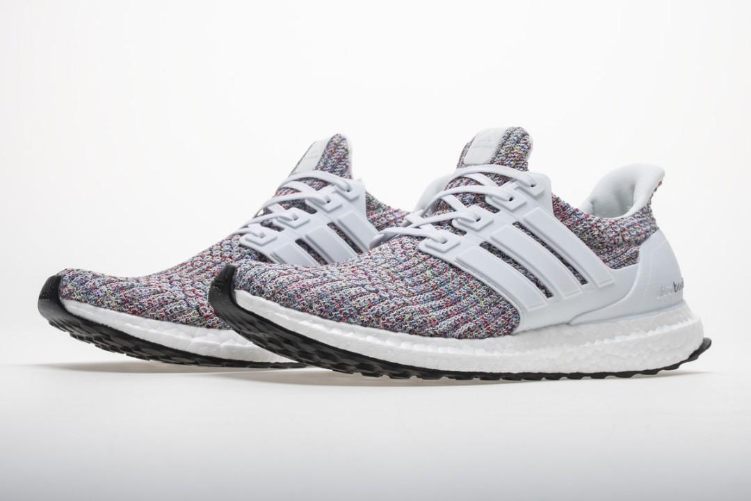 Adidas Ultra Boost Multicolor White Women s Fashion Footwear