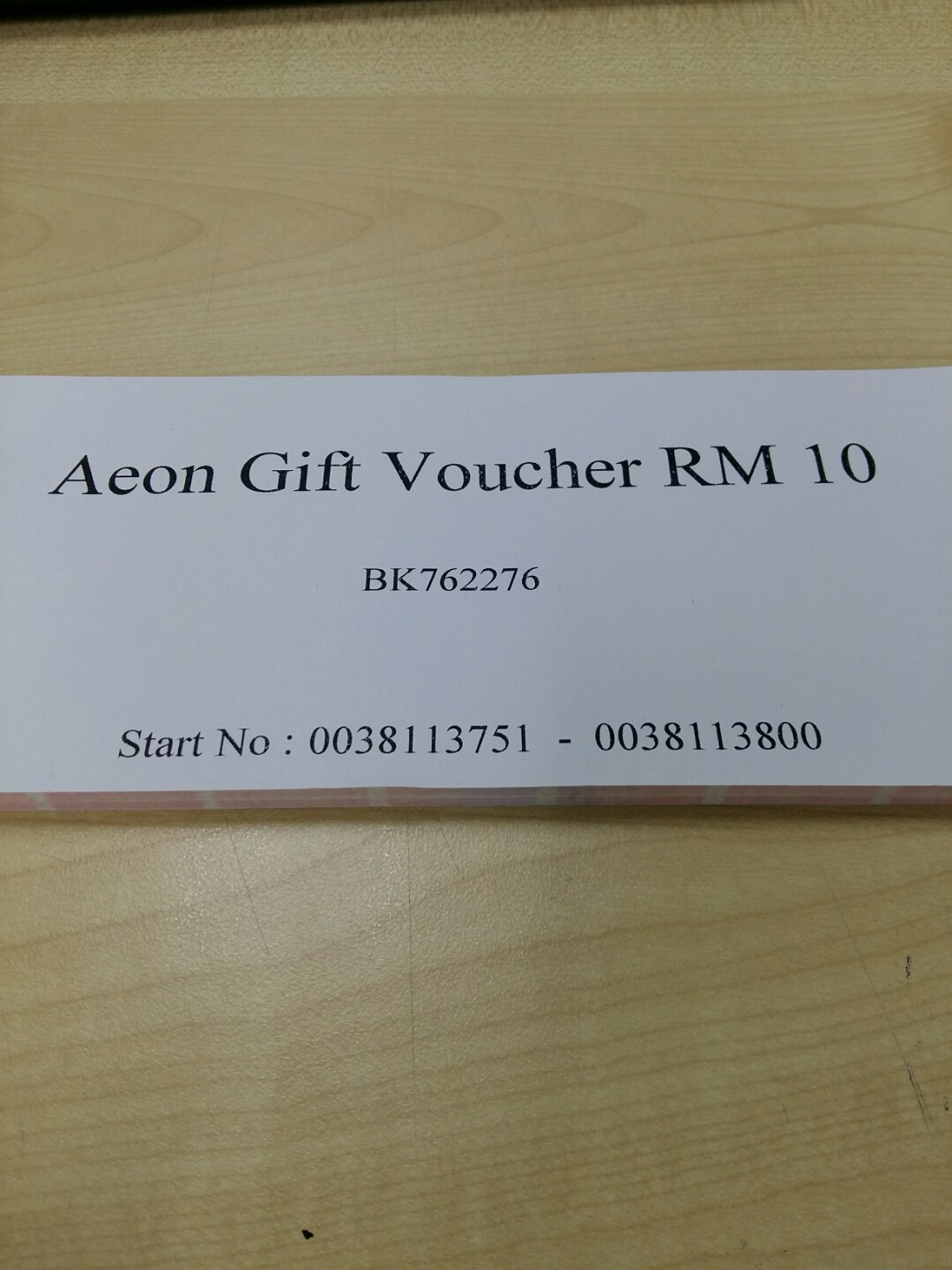 Aeon Voucher, Tickets & Vouchers, Vouchers on Carousell