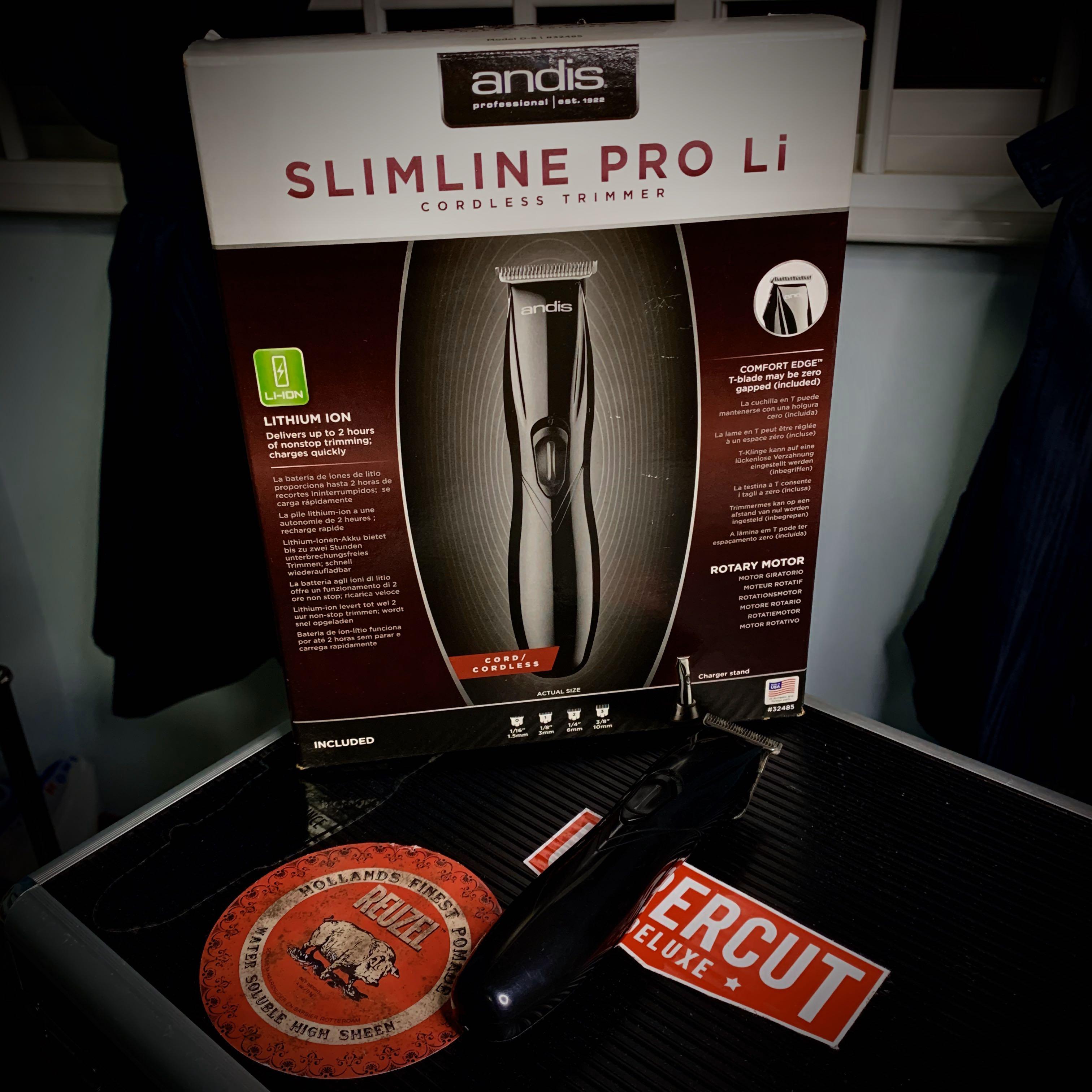 andis slimline pro li green light