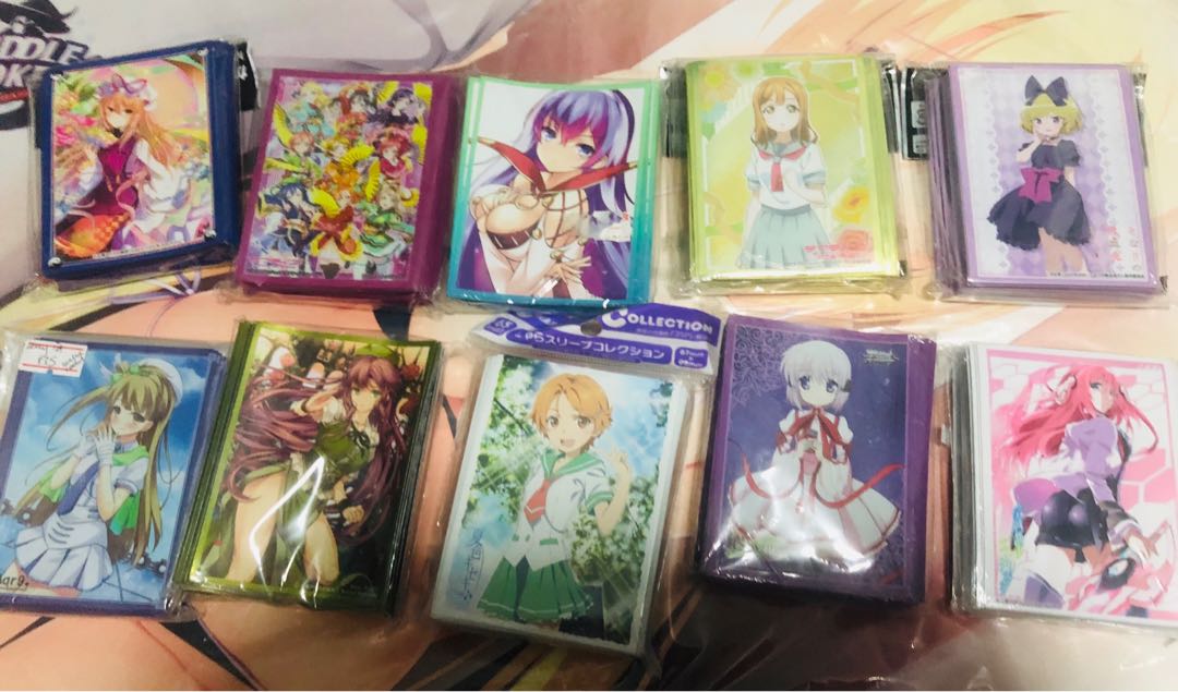 Anime Card Sleeves 10, Hobbies & Toys, Memorabilia & Collectibles