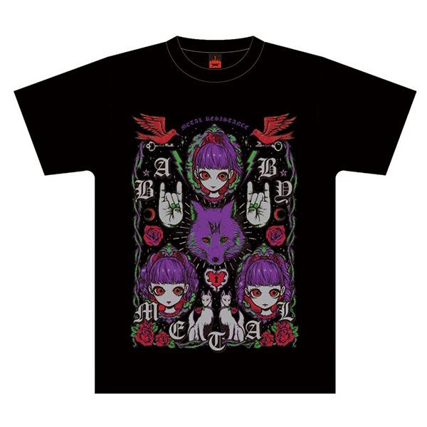 BABYMETAL T-shirt - WATCH FOX TEE (UK, M Size), Men's Fashion 