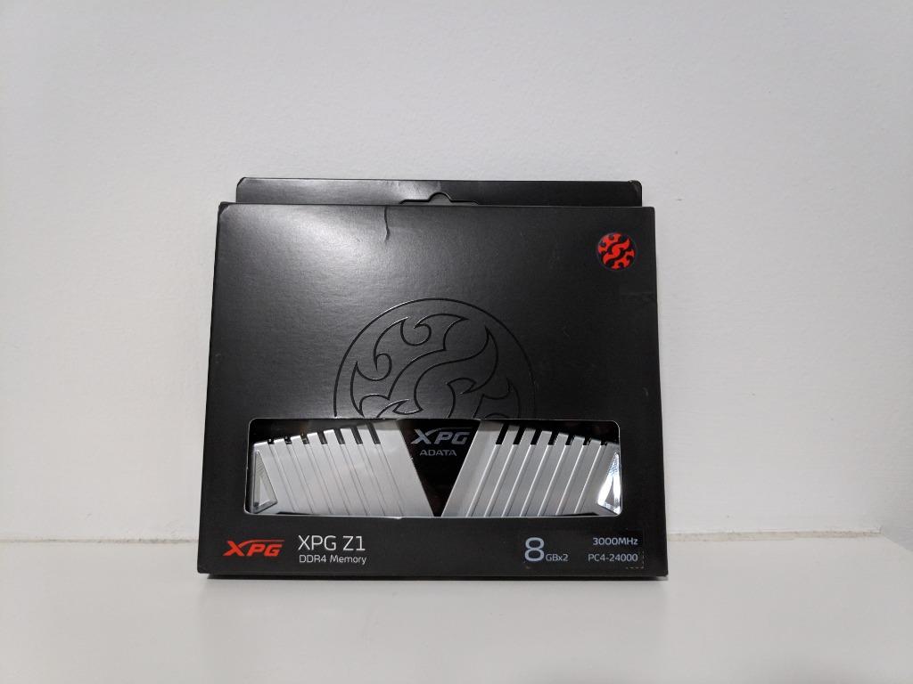 16GB Ram 2x8GB 3000MHz Adata XPG Z1 DDR4 BNIB Computers Tech
