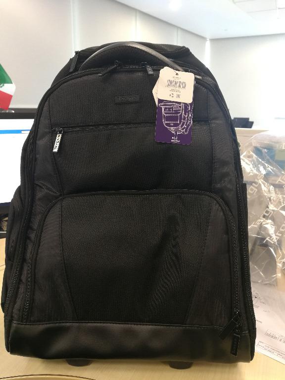 Brand New 15.6" Targus Sport Rolling Laptop Backpack Black, Computers