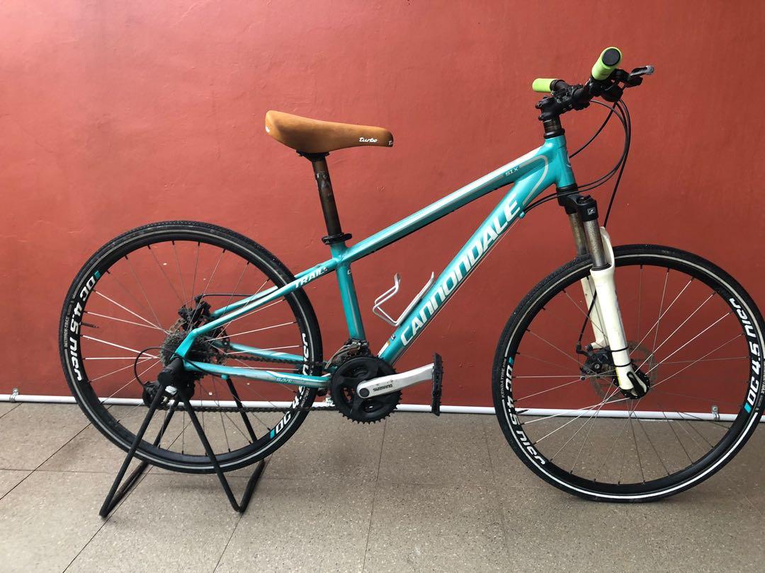 Cannondale trail 6 petite xs mountain bike on road tyre Sports Equipment Bicycles Parts Bicycles on Carousell