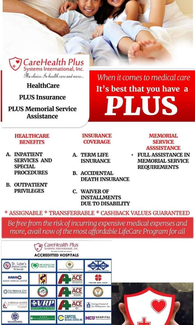 Care Health Plus Health Is Wealth Invest Now Everything Else Others On Carousell