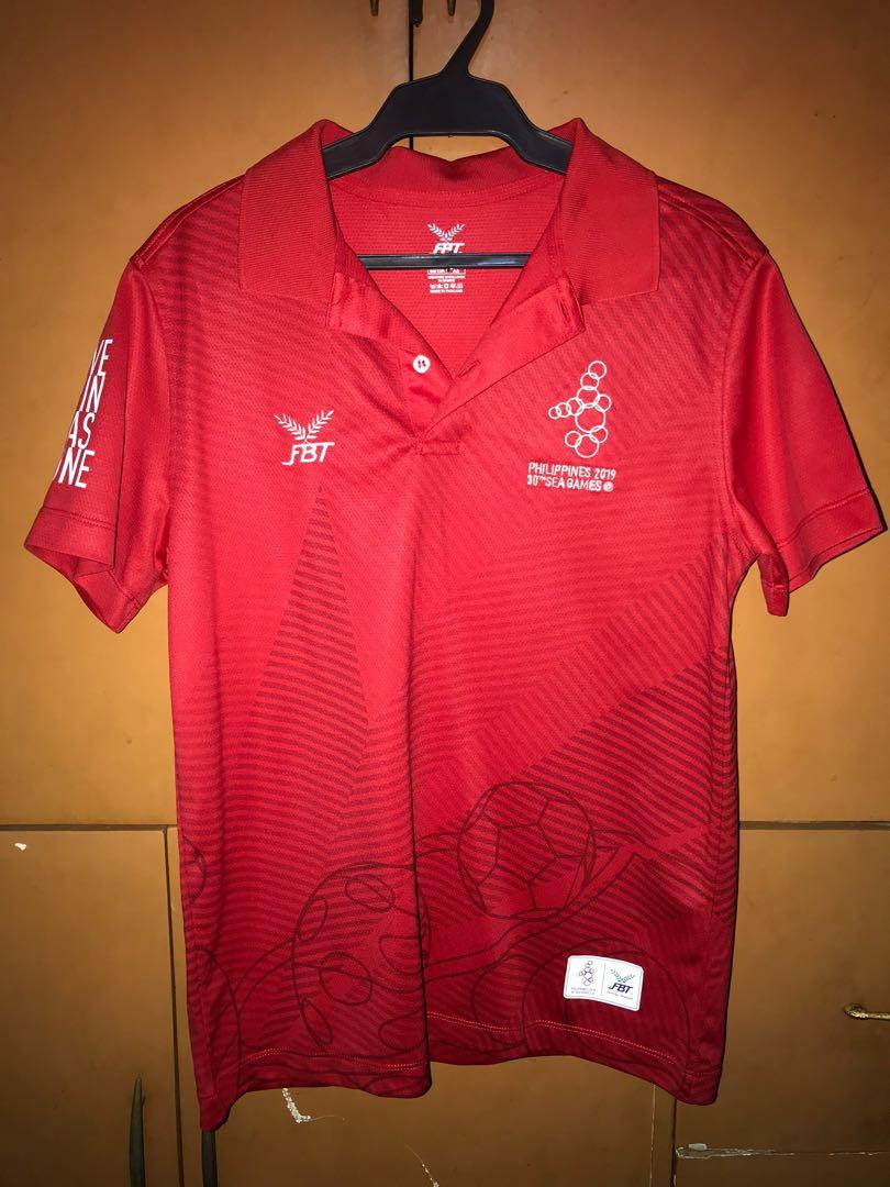Fbt Limited Edition Sea Games 2019 Shirt Men S Fashion Activewear On Carousell