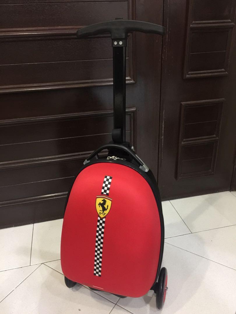 Ferrari trolley discount bag scooter