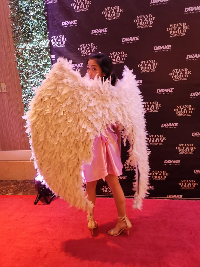 For Rent Angel Wings Costume Victoria Secret Bathrobe Women S Fashion Accessories Others On Carousell