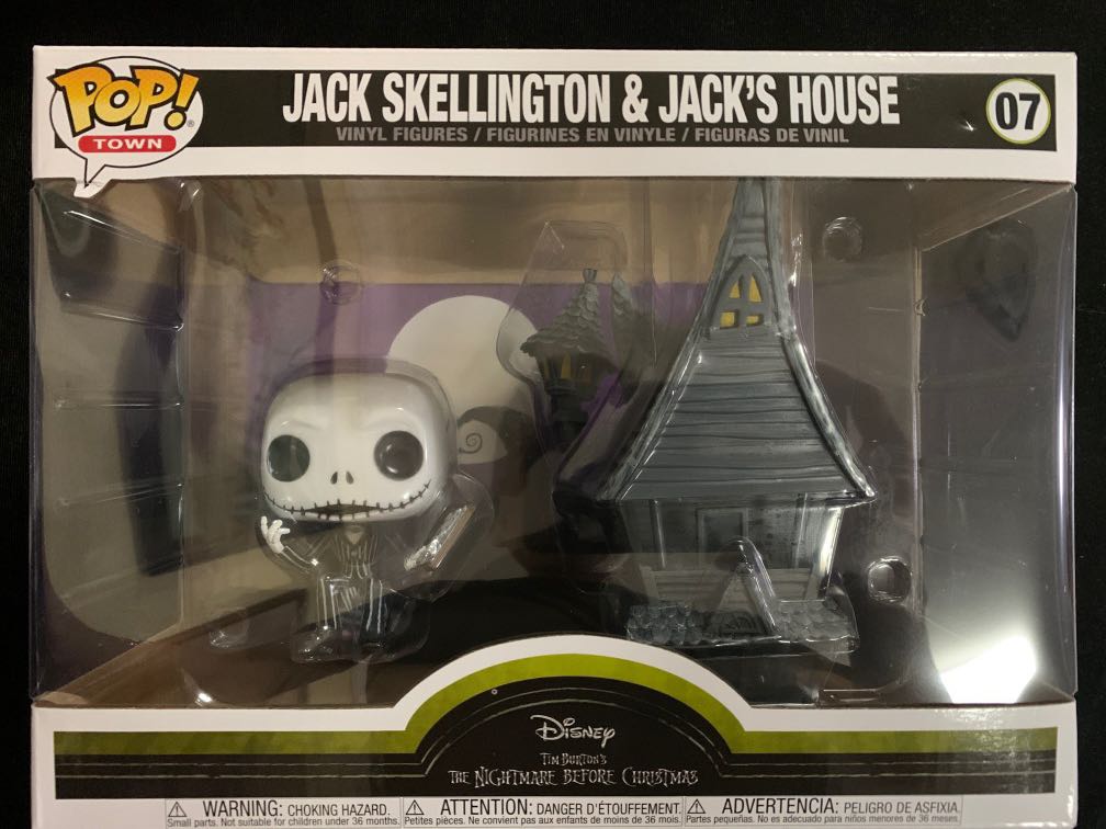 jack skellington and jack's house pop