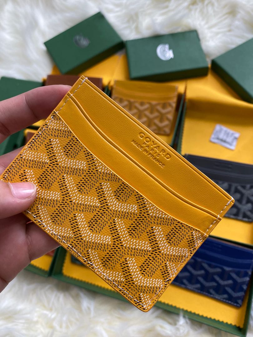 Goyard Card Holder, Luxury, Bags & Wallets on Carousell