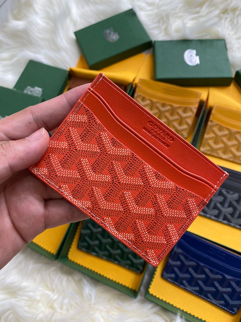 Goyard Card Holder, Luxury, Bags & Wallets on Carousell