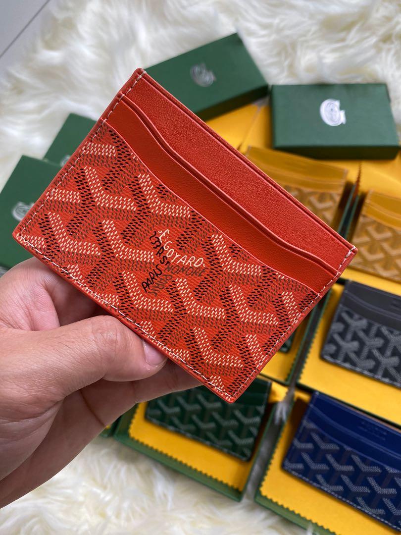 Goyard Card Holder, Luxury, Bags & Wallets on Carousell