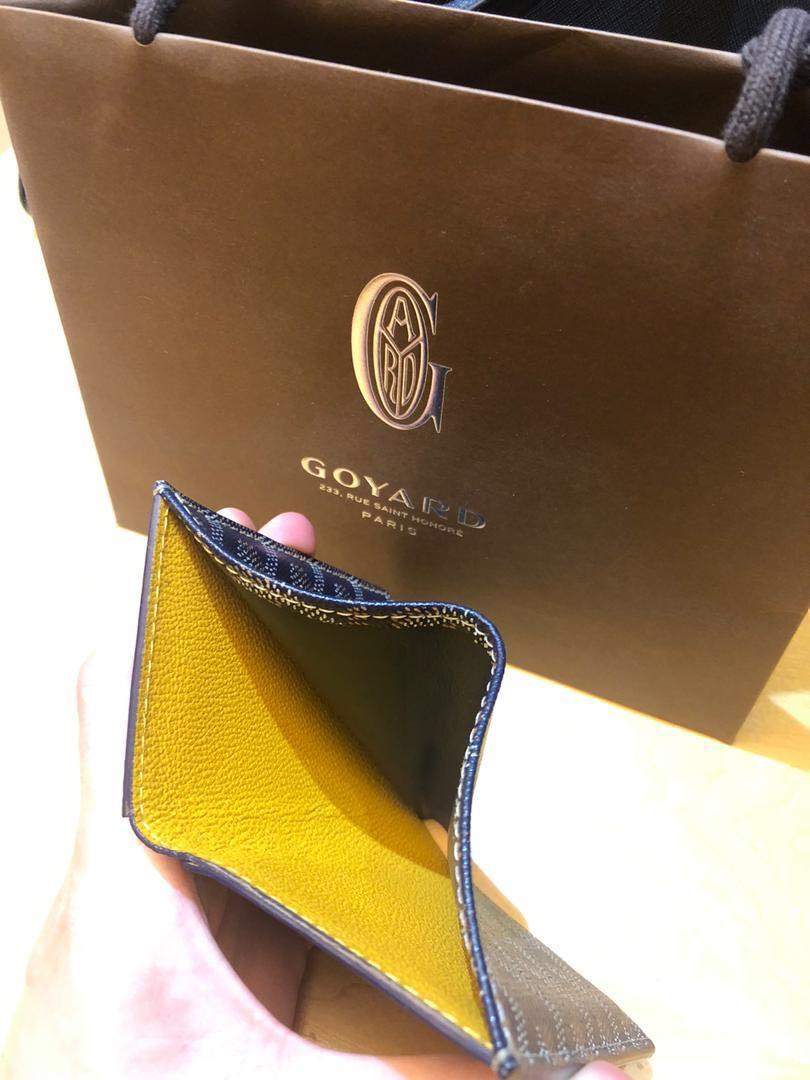 Goyard card cheap holder serial number