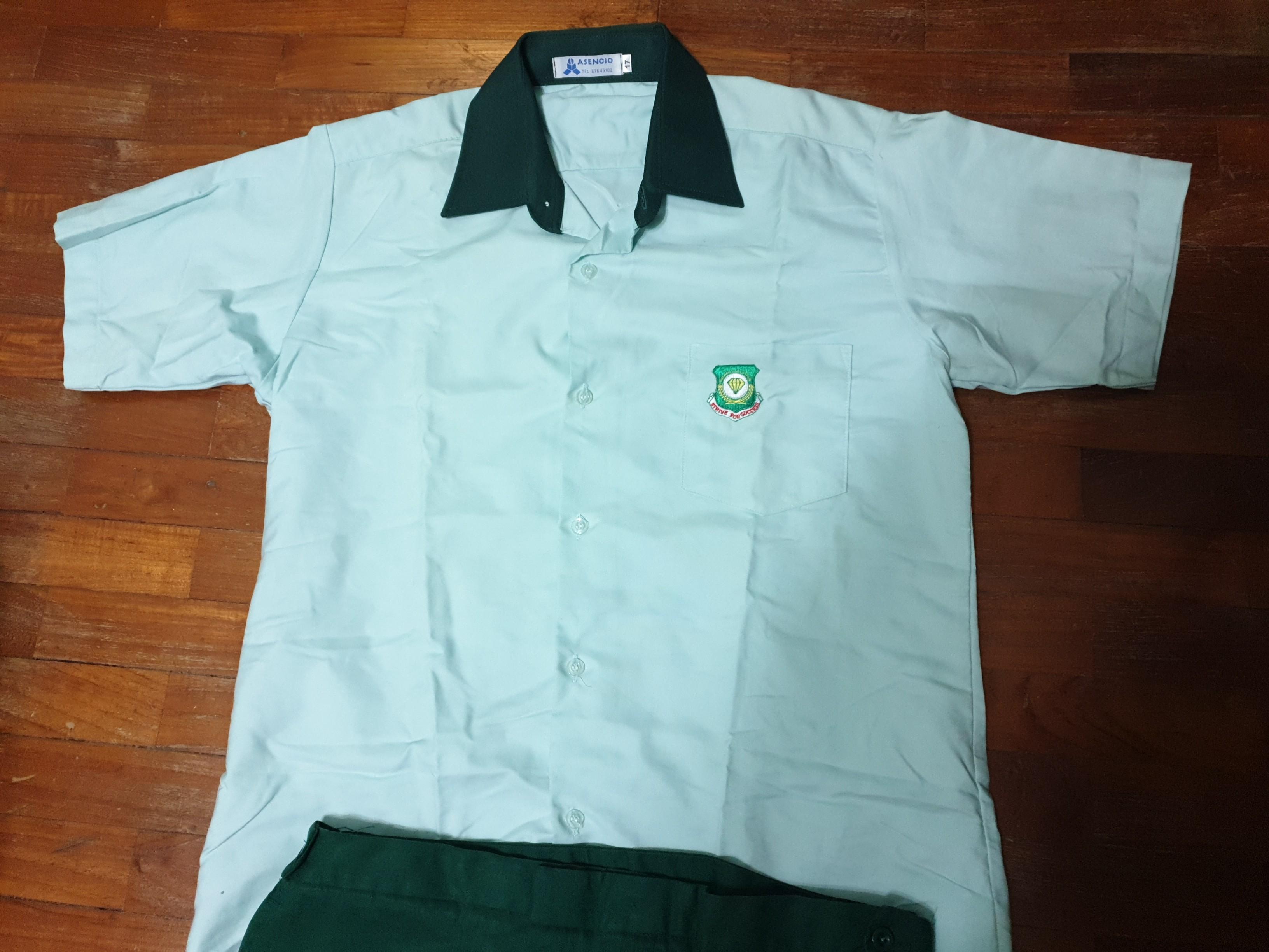 Greenview Secondary School Uniform, Men's Fashion, Tops & Sets, Formal ...