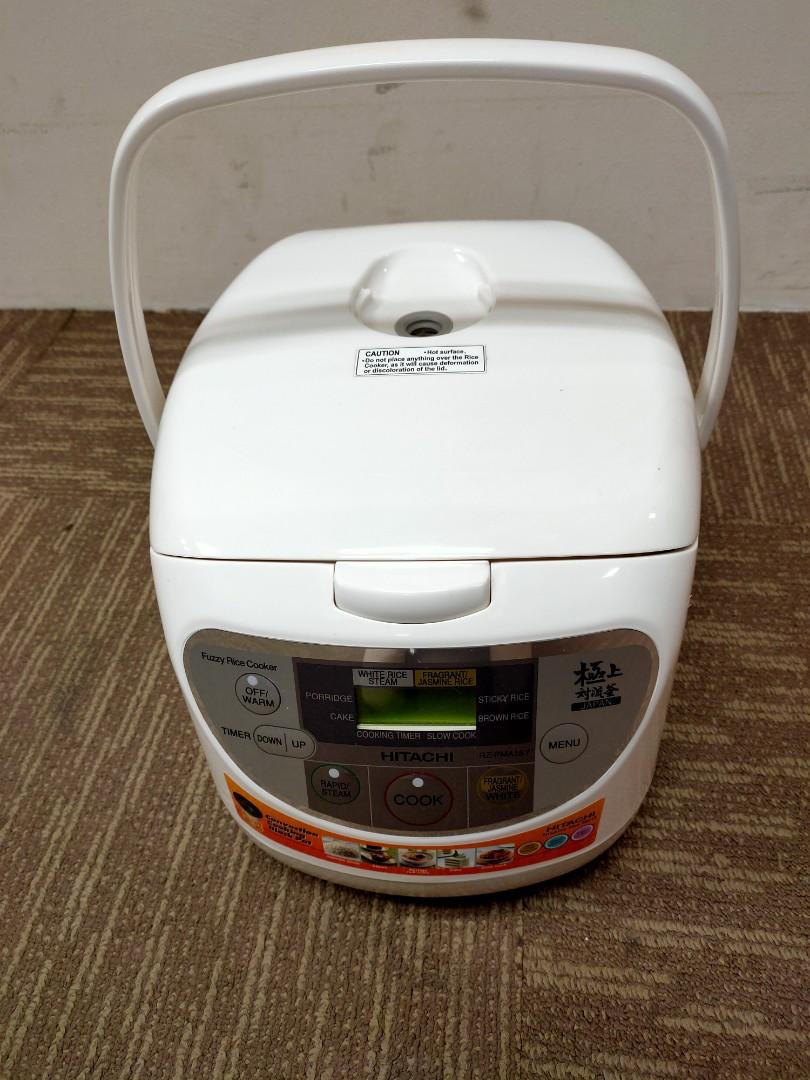 Hitachi Rice Cooker 1.8L (RZPMA18Y), TV & Home Appliances, Kitchen