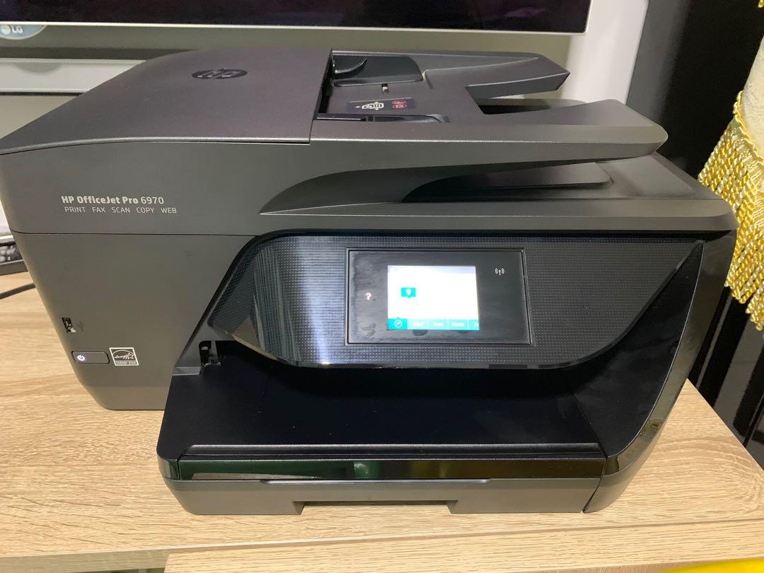 Hp Officejet Pro 6970 All In One Colour Inkjet Printer Computers