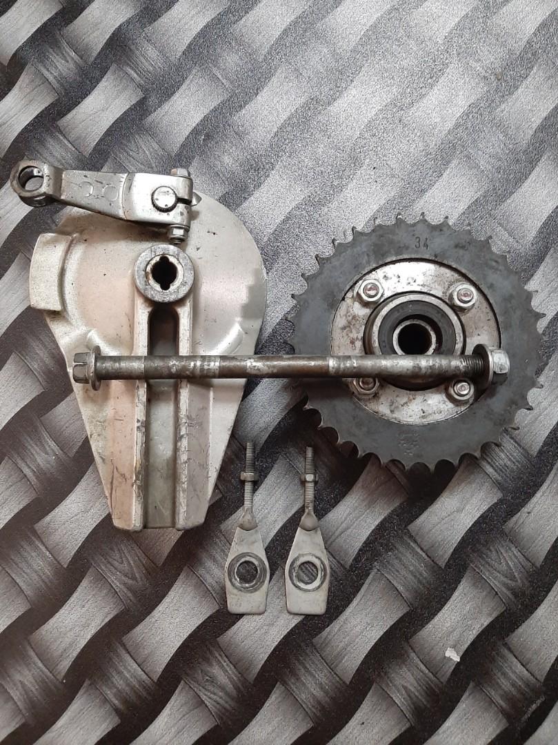 Hub Sprocket dan Hub Brek EX5 Dream OM Motorbikes on Carousell