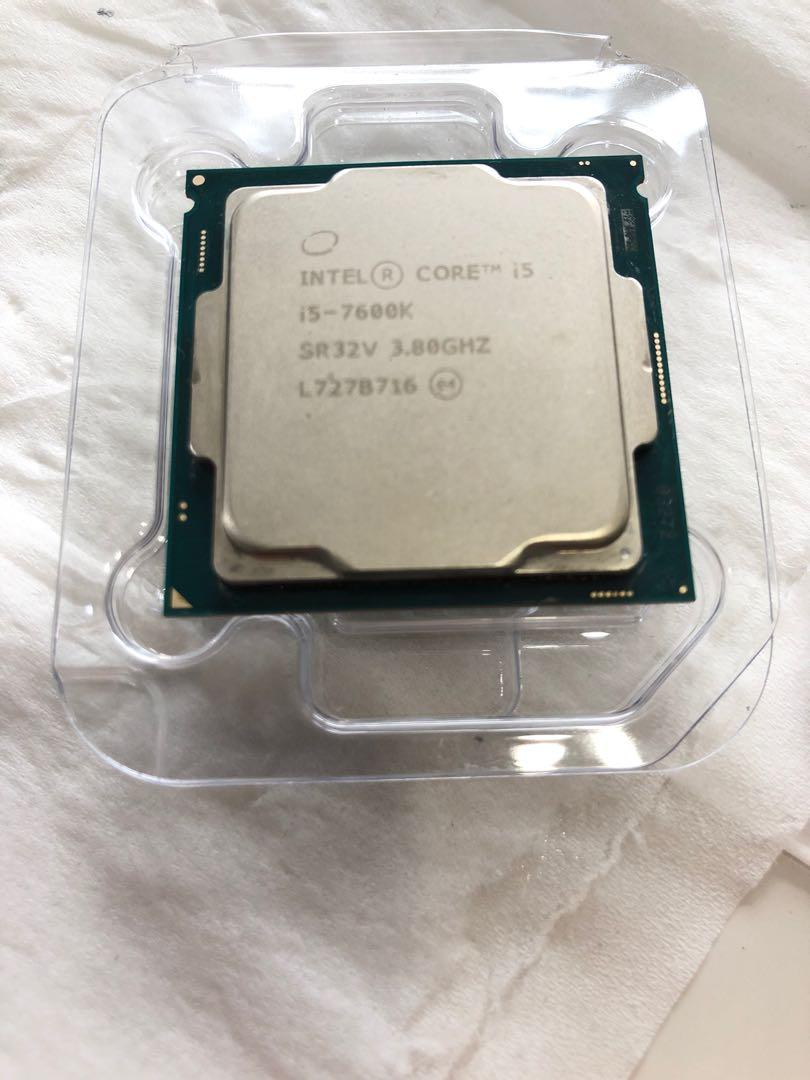 Intel core i5 7600K socket 1151 7th Gen i5 7600K