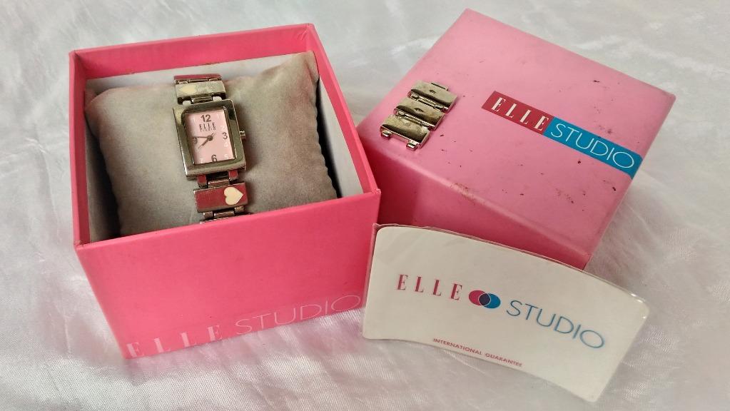 Jam Tangan Elle Original Pink