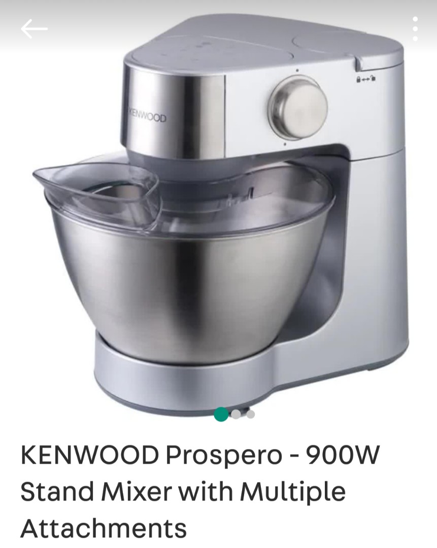 Kenwood Prosperous 900 Watts Stand Cake Mixer with Multiple Attachments