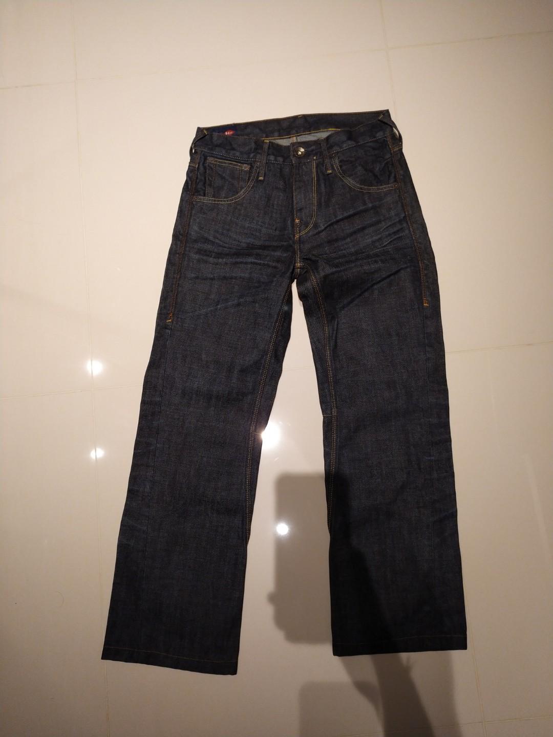 lee cooper selvedge jeans