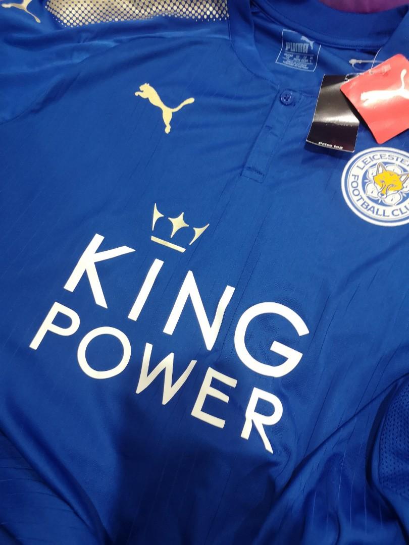 Leicester City Home Shirt 2017 18 Bnwt Size L Sports Athletic Sports Clothing On Carousell