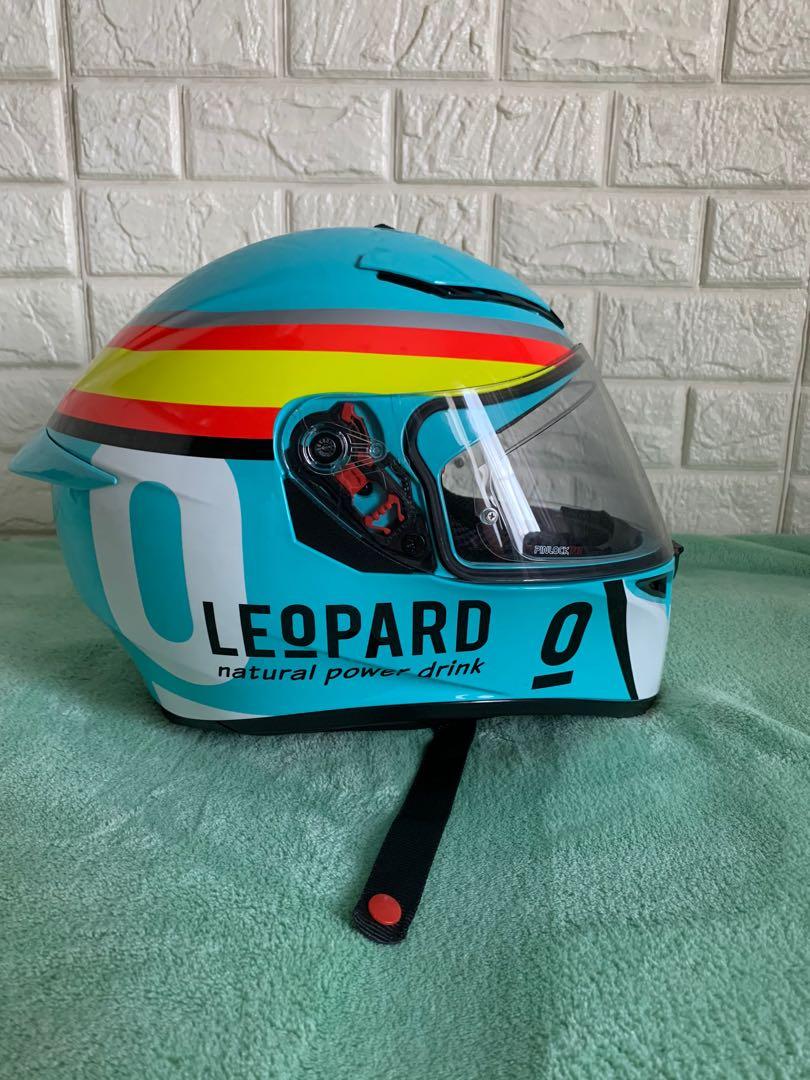 LEOPARD AGV Helmet Motorbikes Motorbike Parts Accessories
