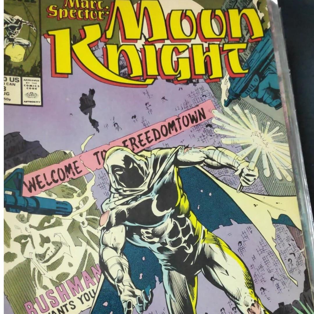 Marc Spector Moon Knight (1989) #3 (Category: Comics & Manga) located in Manila. Submitted by awesomevids2k (Listing ID 268124943, Image 1). Description: pm me.