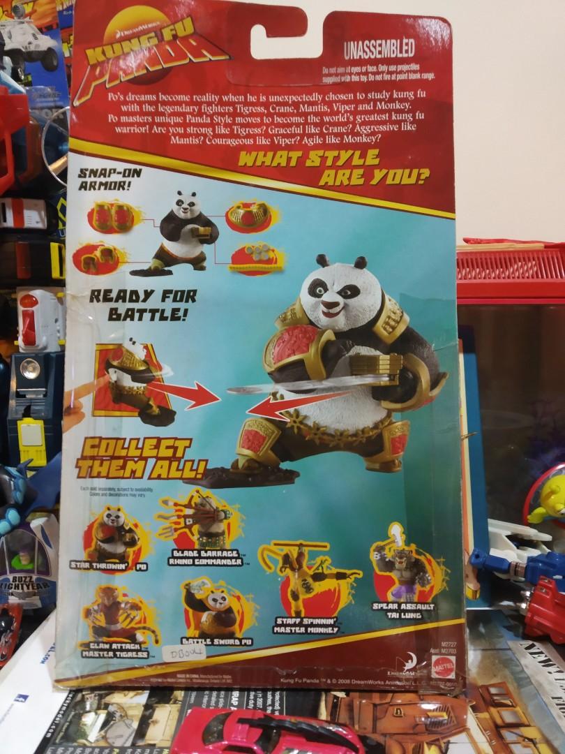Mattel Kung Fu Panda STAR THROWING PO This is the LEADER Class