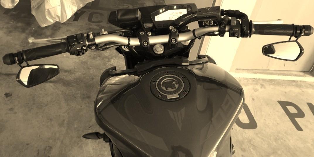 Mt09 cheap bar ends